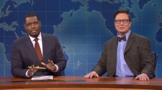 일론 머스크의 SNL 출연 이후 코미디언 데뷔라는 비아냥까지 들려.. .(사진=SNL캡쳐)