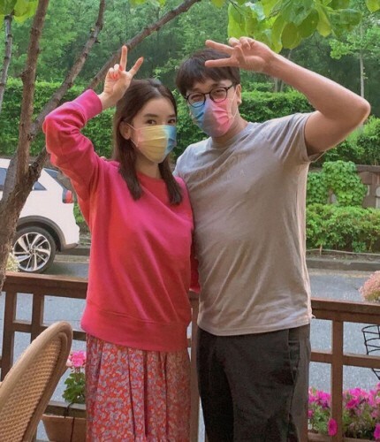 진짜 부부가 된 김동성♥인민정 (사진, 인민정 인스타그램 캡처)