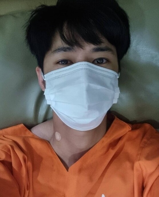 오종혁이 구안와사를 고백했다 (사진, 오종혁 인스타그램 캡처)