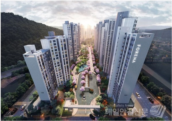 '한화 포레나 부산덕천 2차' 조감도 (사진, 한환건설 제공)
