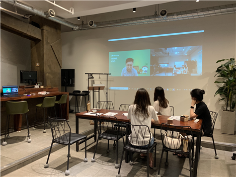 트립소다 간담회 사진. [이미지제공=트립소다]