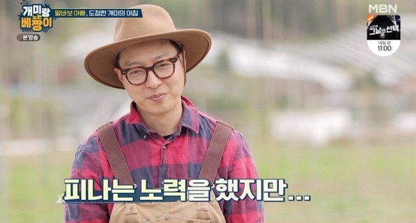 (사진, MBN '개미랑 노는 베짱이' 캡처)