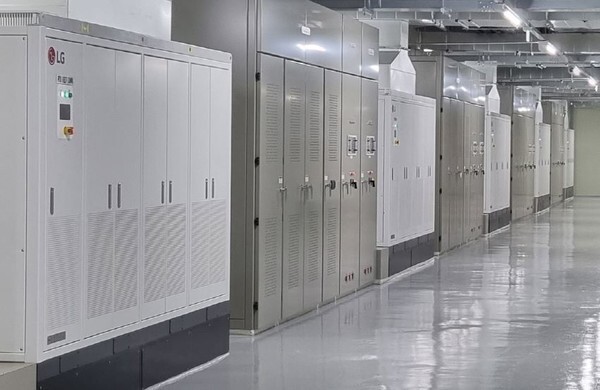 LG전자가 국내 최대 피크 저감용 ESS 구축을 완료했다.(사진, LG전자 제공)