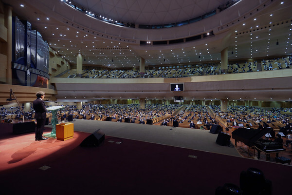 2021.11.28 성락교회 한가족대예배(사진=성락교회)